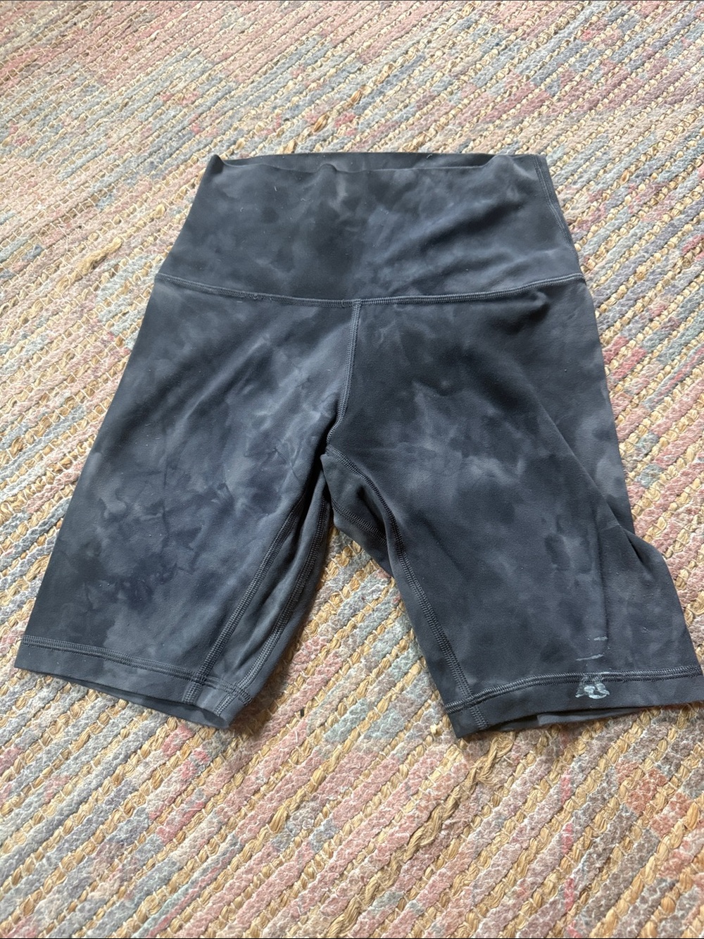 lululemon athletica Black High-Rise Bike Shorts
